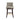 Laurel Chenille Wood Upholstered Barstool in Taupe, front view