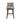 Laurel Chenille Wood Upholstered Barstool in Taupe, front view
