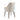 Lena Wood Upholstered Dining Armchair in Latte, angle view