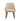 Lena Wood Upholstered Dining Armchair in Latte, front view