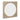 Framed Wall Mirror - Light, angle view