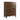 Burl Oak Chest - Light, angle view