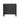 Louisa 24" Nightstand (2-Drawer) in Charcoal Gray, angle view