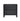 Louisa 24" Nightstand (2-Drawer) in Charcoal Gray, front view
