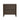 Louisa 24" Nightstand (2-Drawer) in Walnut Brown, front view