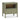 Mabel Nightstand in Green, angle view