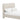 Magnolia Rounded-Corner Upholstered Full Bed in Linen, angle view