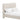 Magnolia Rounded-Corner Upholstered Queen Bed in Linen, angle view