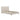 Magnolia Rounded-Corner Upholstered Queen Bed in Linen, angle view