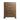 Marlow Oak Chest - Dark, front view