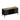 Marshall 47" Metal Storage Cabinet in Black, angle view