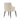 Molly Wood Armchair in Cream, angle view