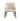 Molly Wood Armchair in Cream, front view
