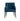 Molly Wood Armchair in Midnight Blue, front view