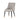 Molly Wood Upholstered Dining Chair in Cream, angle view