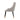 Molly Wood Upholstered Dining Chair in Cream, front view