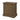 Morgan Nightstand in Warm Brown, angle view