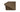 Morgan Nightstand in Warm Brown, detail