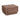 Morocco Small Nightstand in Walnut Brown, angle view