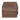 Morocco Small Nightstand in Walnut Brown, side view