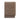 Morocco Tall Nightstand in Walnut Brown, side view