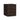 Nadia 20" Nightstand (3-Drawer) in Brown, angle view