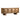 Red Oak Media Console, angle view