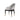 Reese Upholstered Velvet Armchair in Light Gray, angle view
