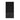 Rivington Bookcase with Lower Storage Cabinet in Black, front view