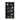 Rivington Tall 2-Door Storage Cabinet in Black, angle view