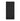 Rivington Tall Glass Door Display Cabinet in Black, front view