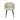 Sable Metal Vegan Leather Side Chair - Set of 2 in Stone Gray, front view