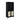 Sheridan 31" Bookcase Cabinet (7-Shelf) in Black, angle view