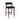 Simone Wood Upholstered Barstool, dimensions