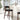 Simone Wood Upholstered Barstool, in a room