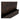 Stafford 3-Drawer Nightstand in Dark Brown Burl, detail