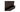 Stafford 3-Drawer Nightstand in Dark Brown Burl, detail