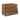 Stafford 3-Drawer Nightstand in Warm Brown Burl, drawers open