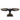 Horizon 54" Round Dining Table in Flannel, angle view