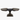 Horizon 54" Round Dining Table in Flannel, angle view
