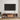 Garrison 85" Fluted TV Stand in Golden Brown, in a room