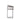 Willa Metal Upholstered Barstool in Light Gray, angle view
