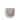 Willa Metal Upholstered Barstool in Light Gray, top view