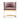 Willa Metal Velvet Accent Chair in Blush, front view