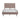 Wisteria Upholstered Velvet Full Bed in Blush, front view