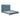 Wisteria Upholstered Velvet King Bed in Blue, angle view