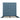 Wisteria Upholstered Velvet Twin Bed in Blue, angle view